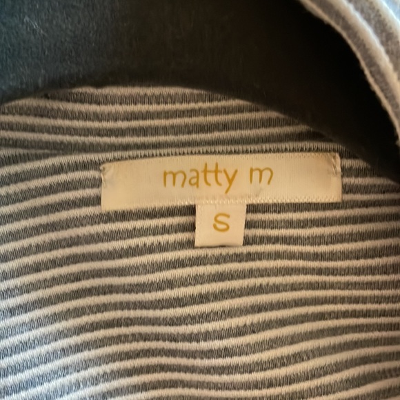 Gray Striped Blazer - Picture 4 of 4